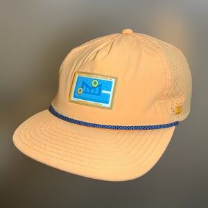 Melin Coronado Hydro Neon Roper Hat Collection Peach Orange Classic Snapback H20